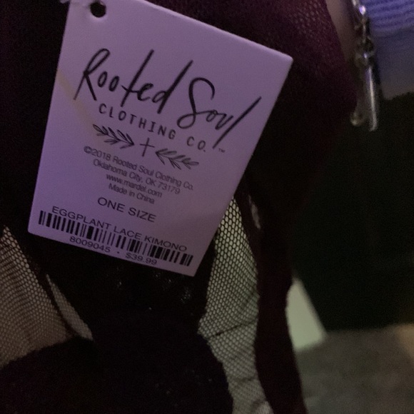 Rooted Soul full length lace kimono - Picture 2 of 7